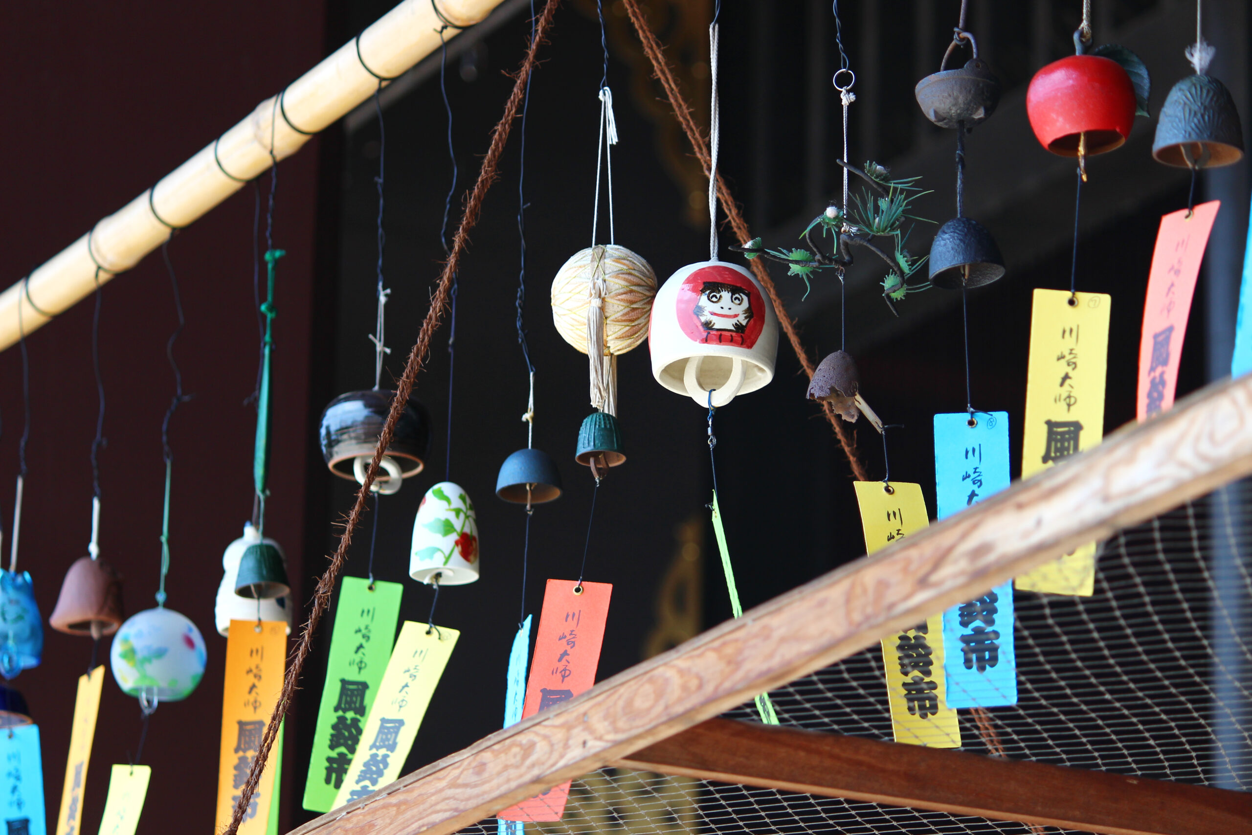 川崎大師風鈴市