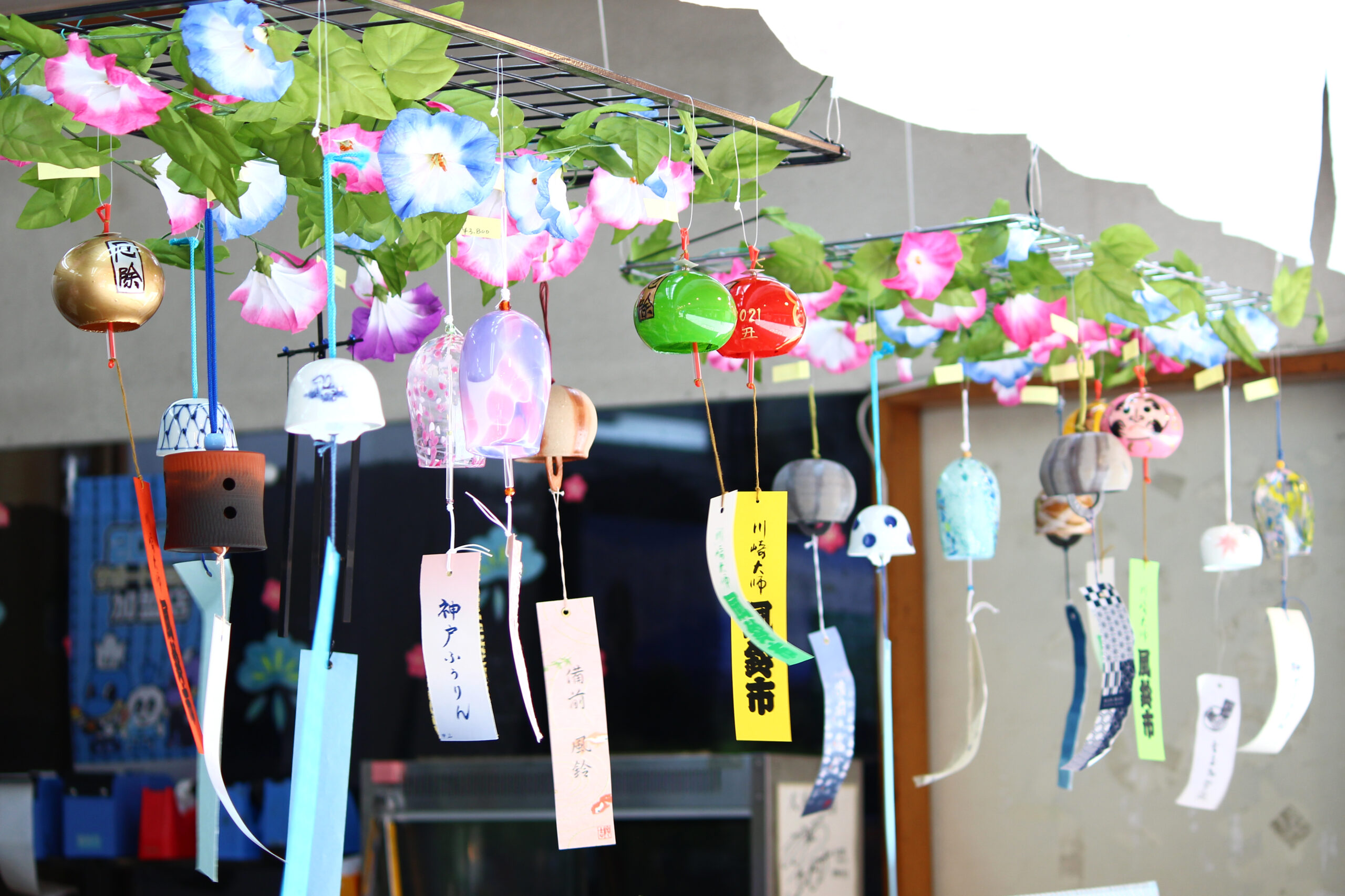 川崎大師風鈴市