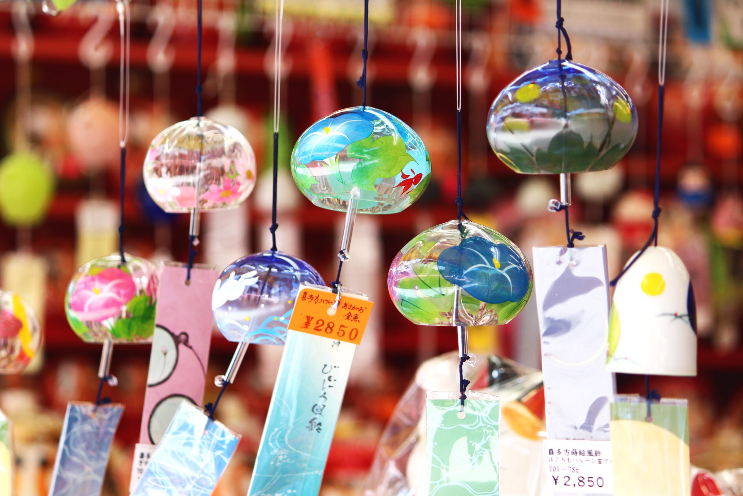 川崎大師風鈴市