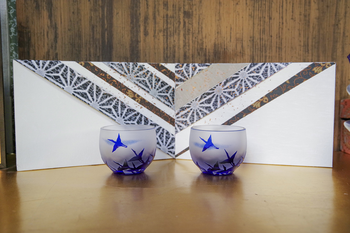 山田さんのガラス作品