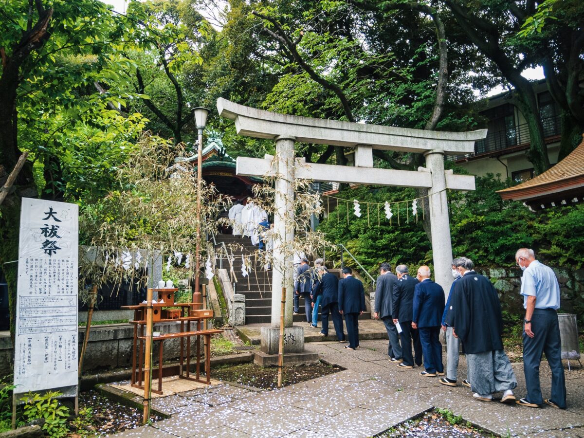 【雪ヶ谷八幡神社】夏越大祓祭