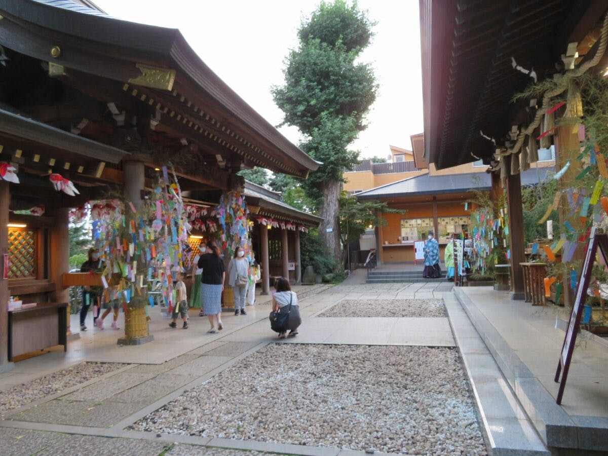 鳩ケ谷氷川神社七夕まつりで 手ぶらで願い事 期間限定の御朱印も オマツリジャパン 毎日 祭日