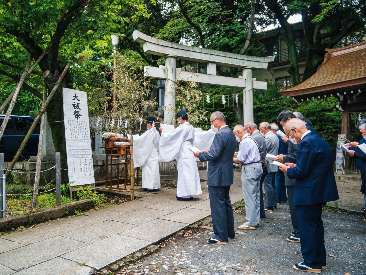 【雪ヶ谷八幡神社】夏越大祓祭