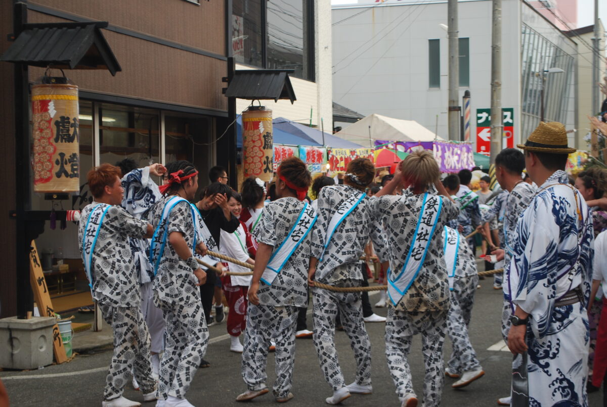 3年前の土崎港曳山まつりの様子