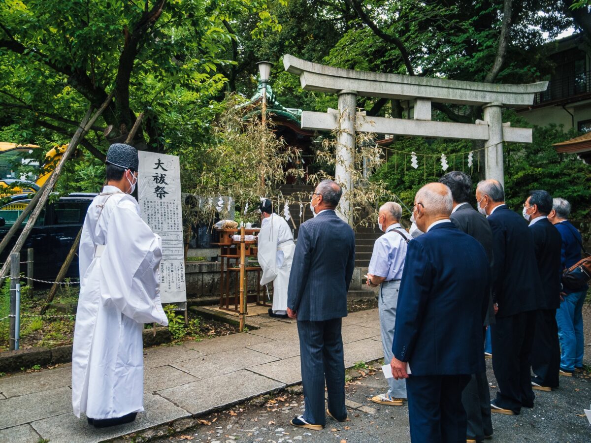 【雪ヶ谷八幡神社】夏越大祓祭