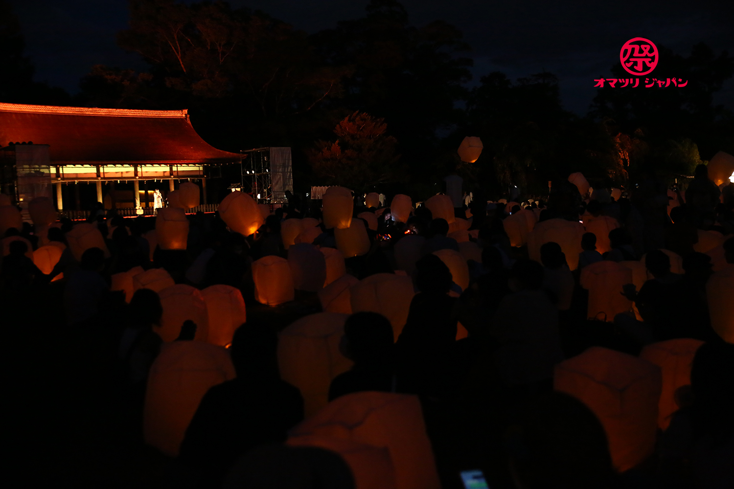 京都七夕スカイランタン祭り2021 七夕に京都の空へ願いを乗せて｜株式会社オマツリジャパン