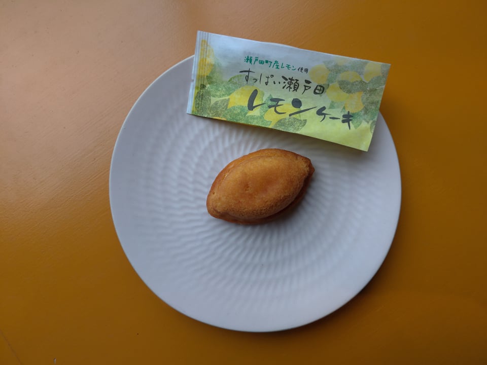 すっぱい瀬戸田レモンケーキ 162円