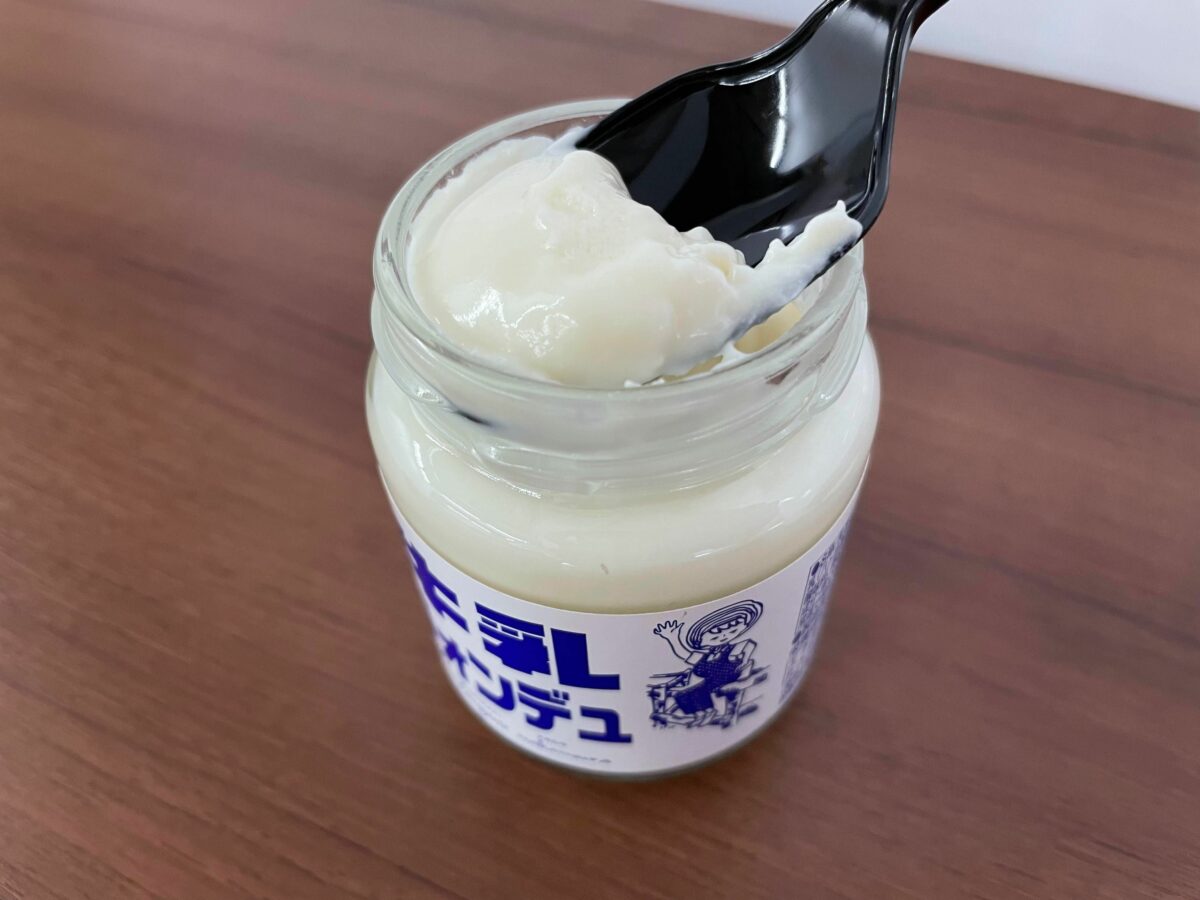 牛乳フォンデュをひとすくい