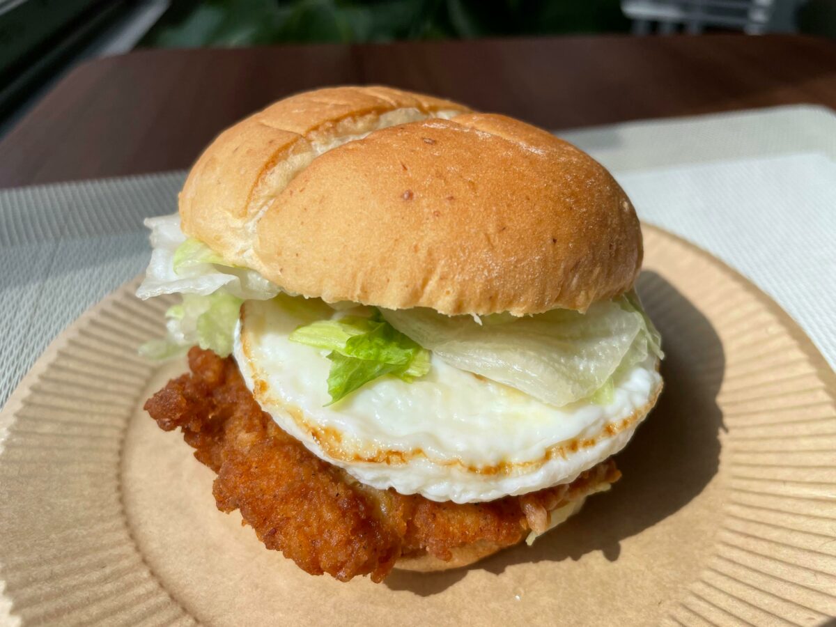 とろ～り月見チキンフィレサンド