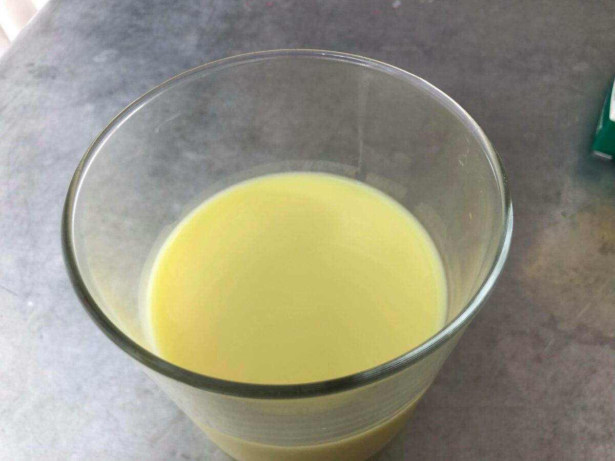 レモン牛乳