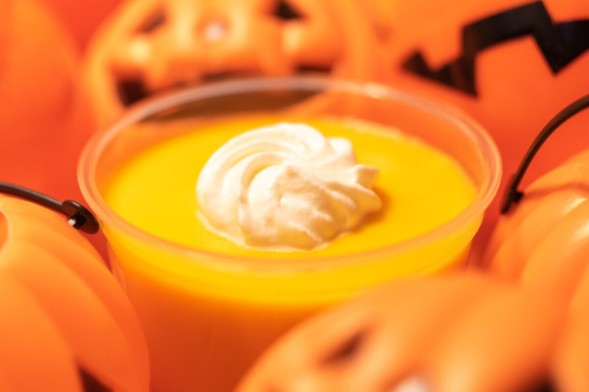 とろ生かぼちゃプリン（アップ）