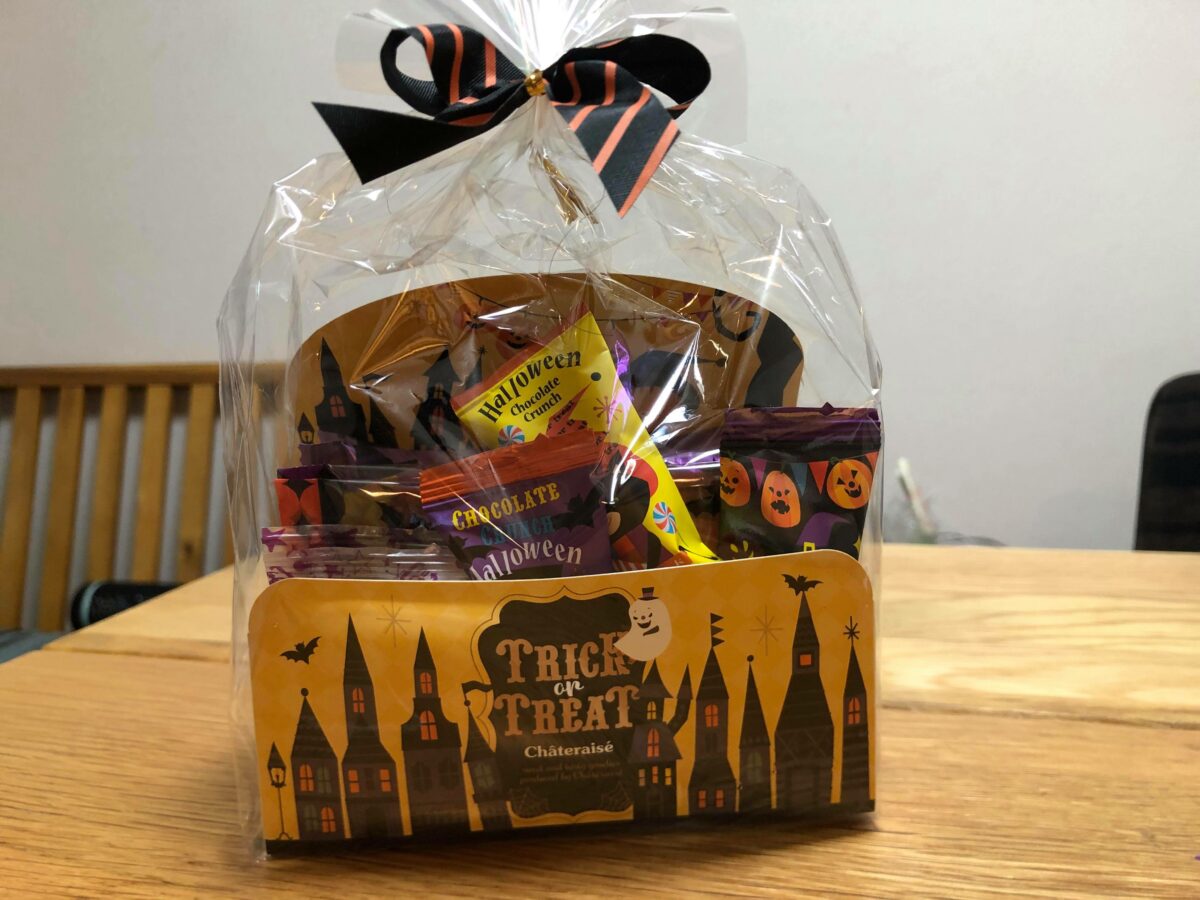 ハロウィン菓子ラッピング