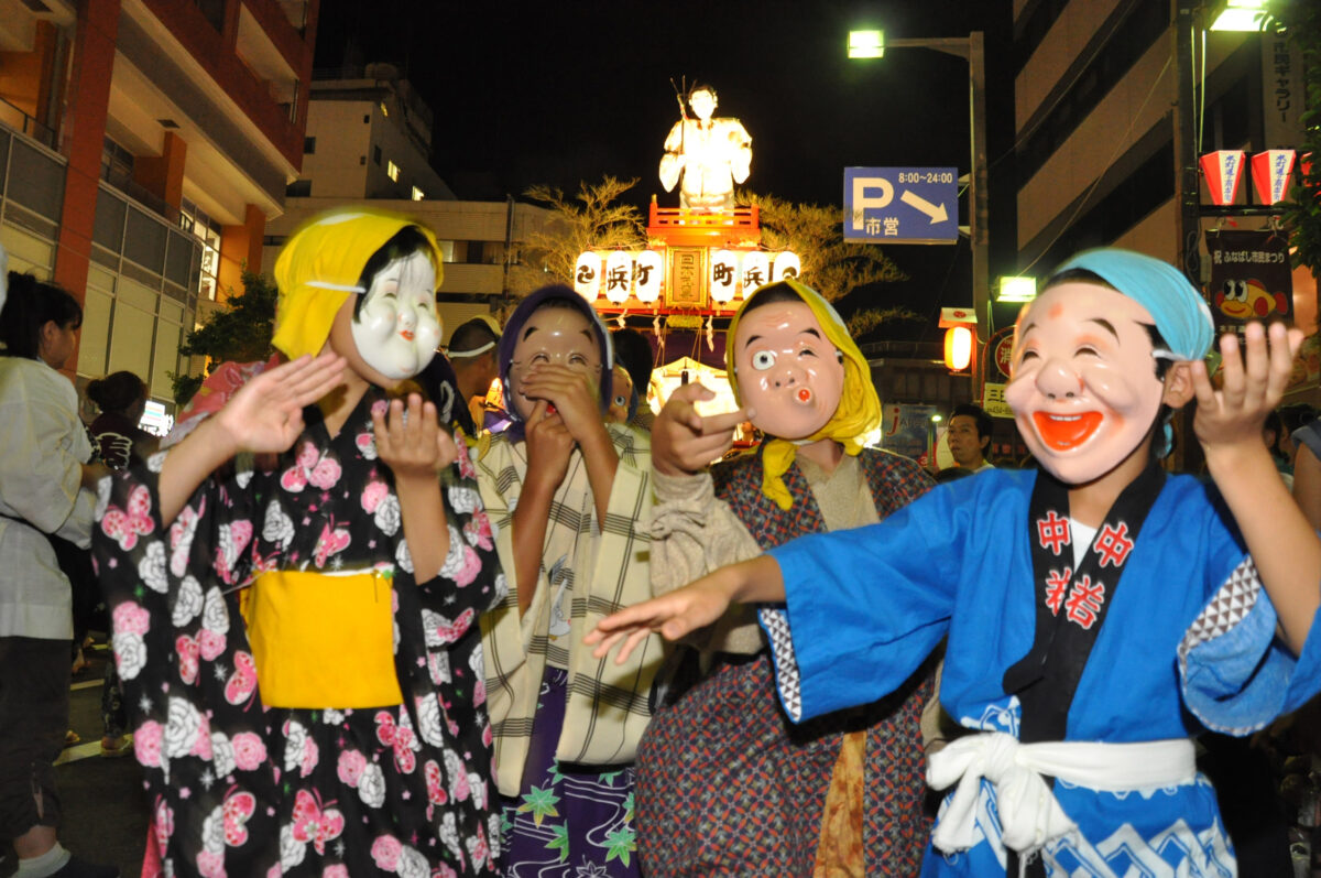 千葉県船橋市で大爆笑！「ばか面おどり」の2023年「ふなばし市民まつり」は花火大会もあるよ！