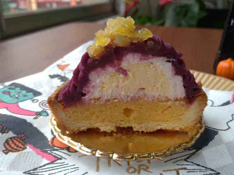 鹿児島県産綾紫芋のタルト