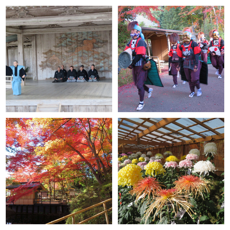 平泉の中尊寺で秋の藤原まつり開催！紅葉や菊が映える古刹に伝統芸能、御朱印も！