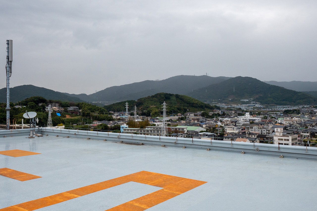 スタジオ裏側の風景