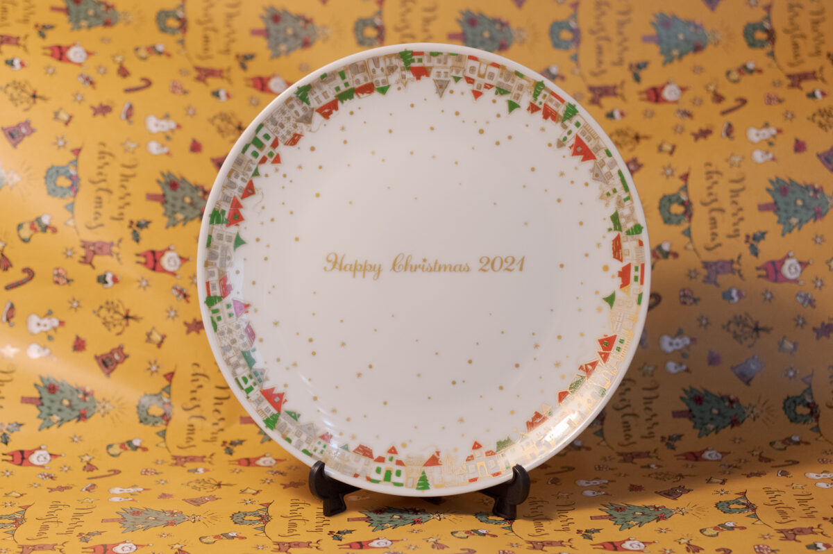 KFC 2021年クリスマス絵皿