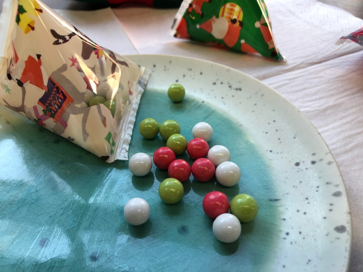 クリスマスボールチョコ