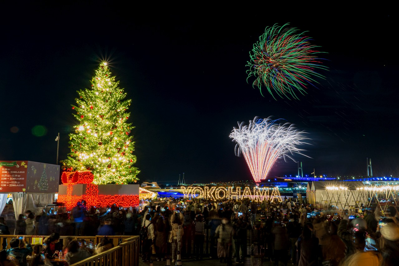 大さん橋の花火