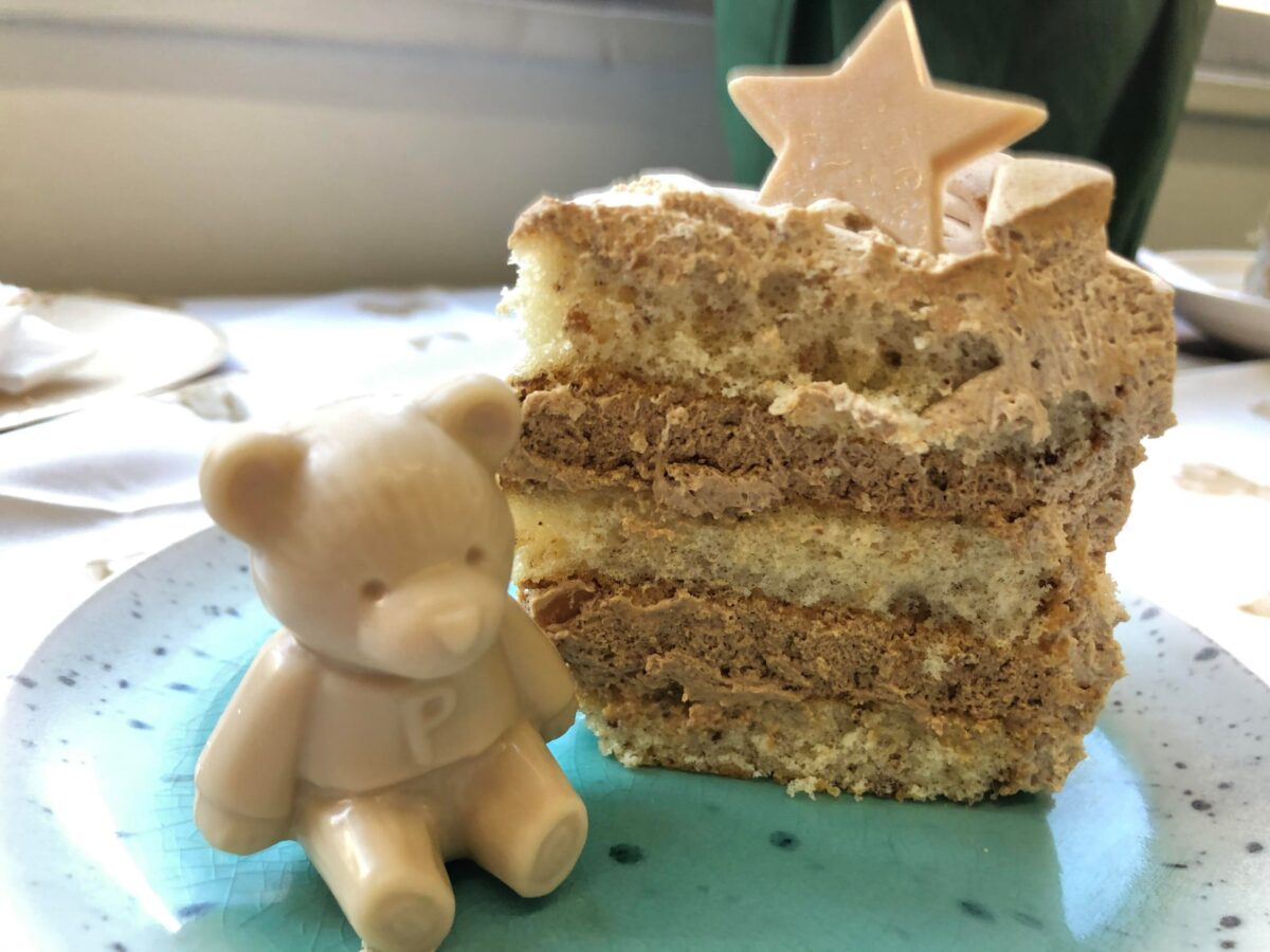 ジェラートピケのクリスマスケーキ　断面図