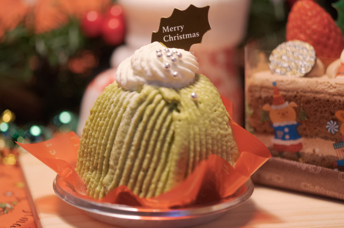 Xmasピスタチオのモンブラン