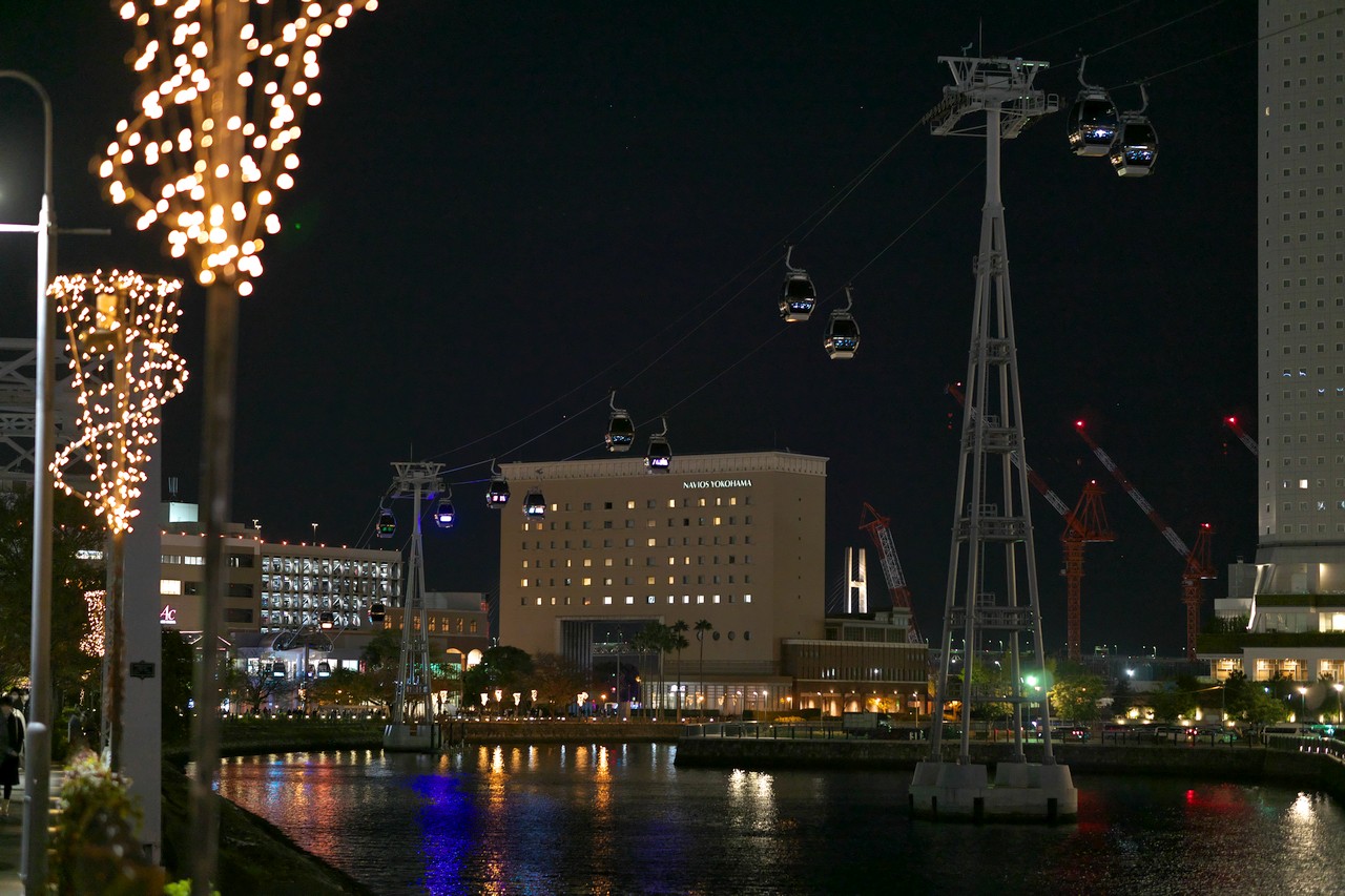 突然現れるゴンドラ