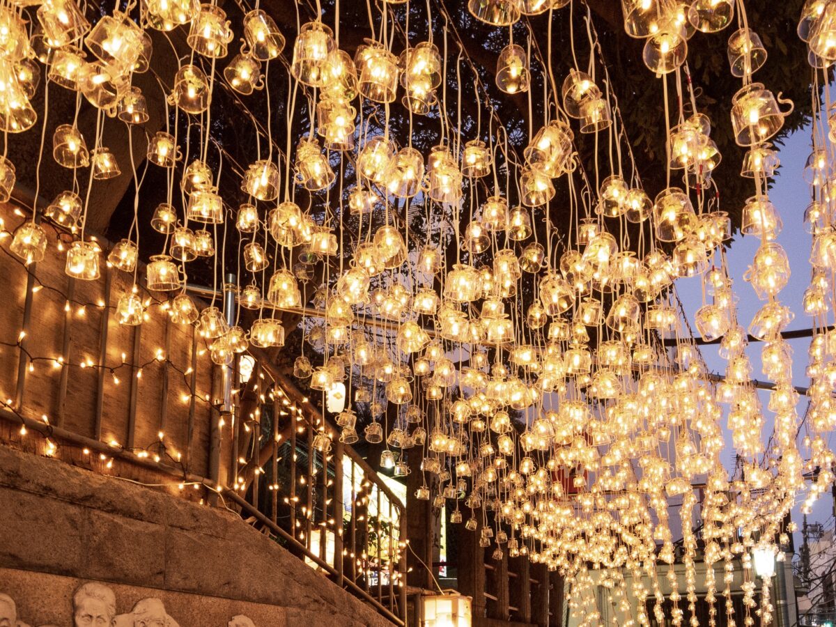 山王口冬季イルミネーション