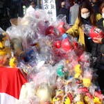 熊谷初市祭2022速報！星川の周りに真っ赤なだるまが並ぶ新年の風物詩の祭り