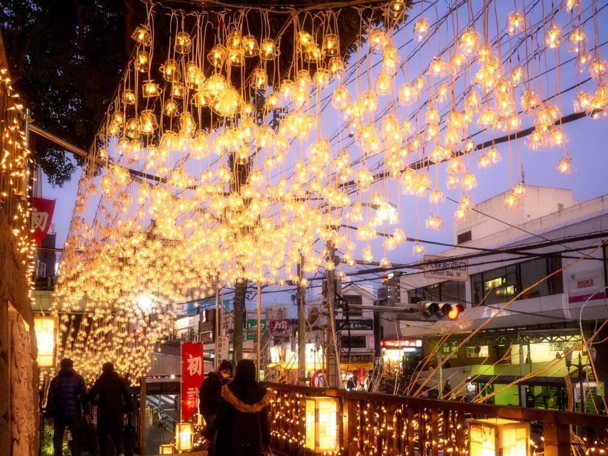 山王口冬季イルミネーション