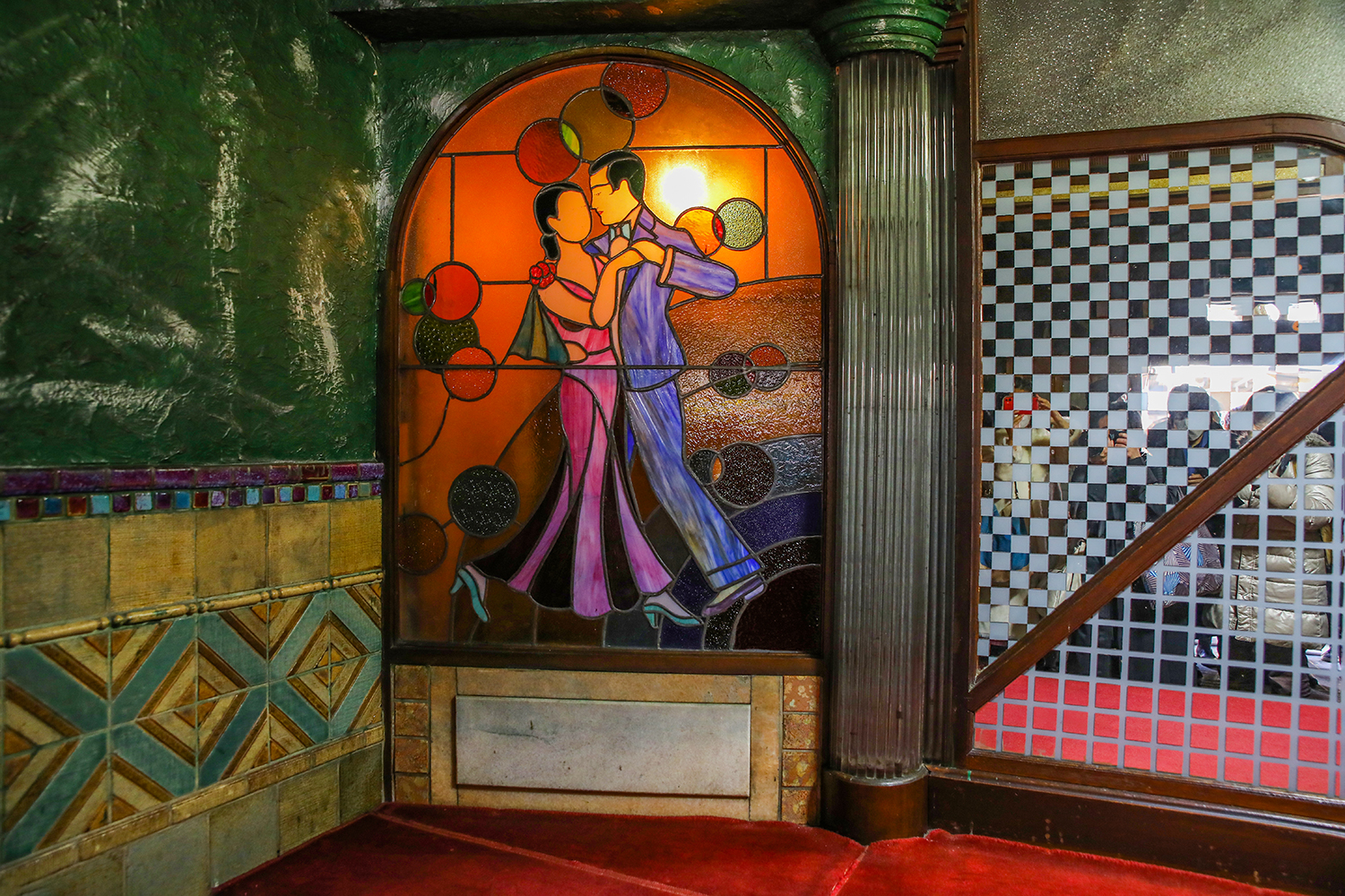 写真：多津美旅館　（通常は見学できません）