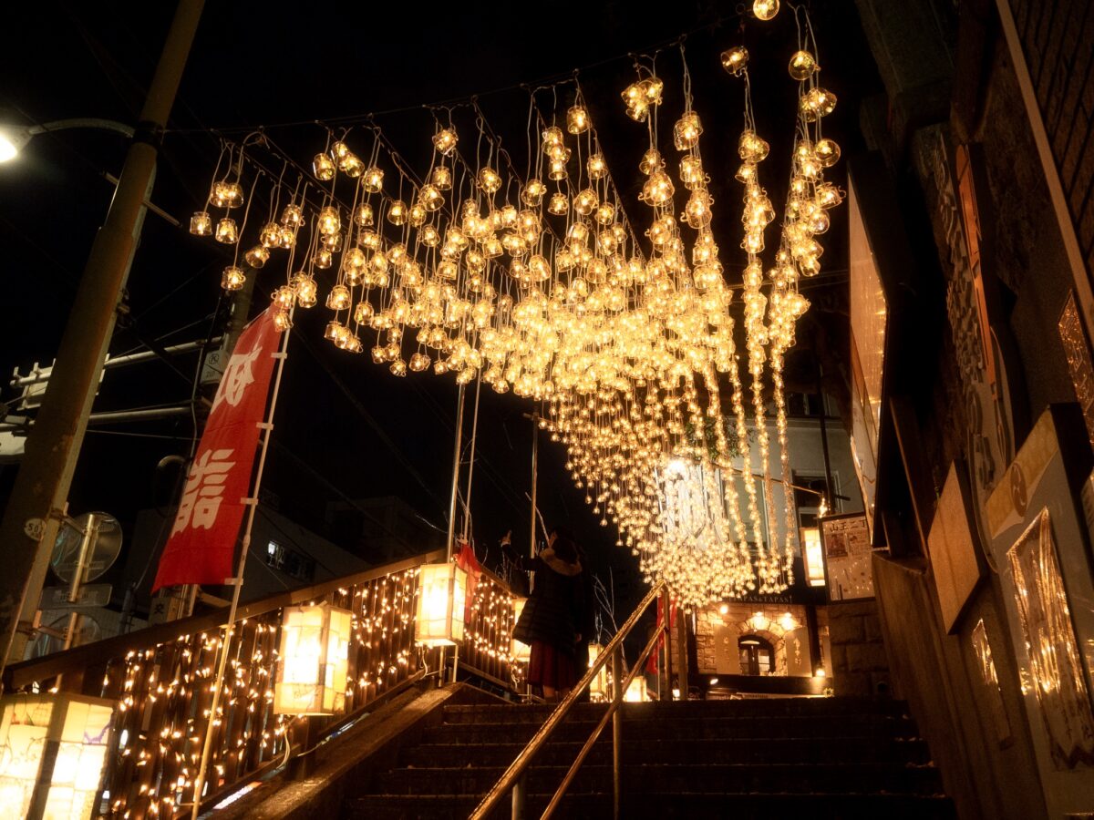 山王口冬季イルミネーション