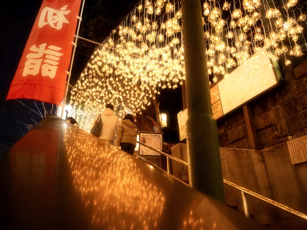 山王口冬季イルミネーション