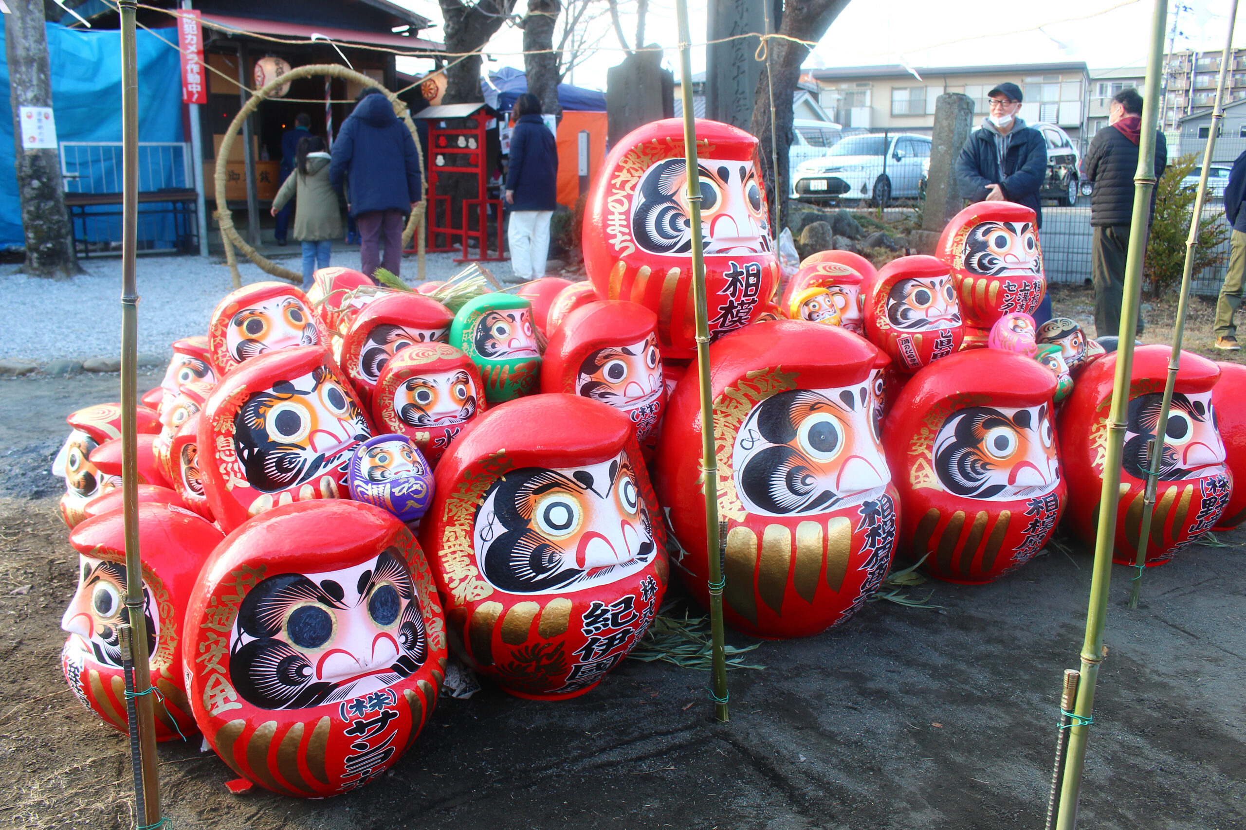 溝のだるま市