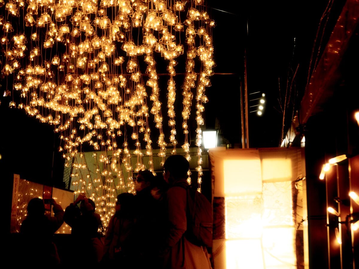 山王口冬季イルミネーション