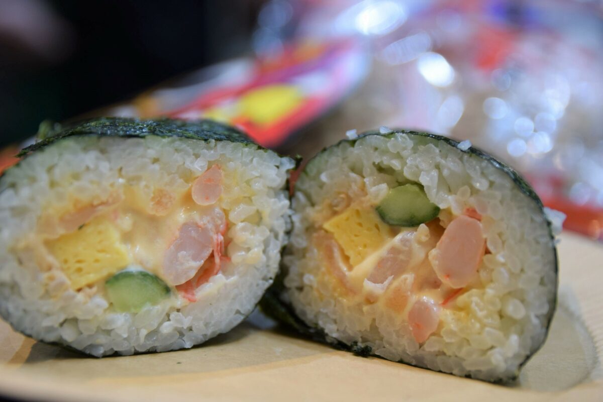 たっぷり海老のサラダ恵方巻