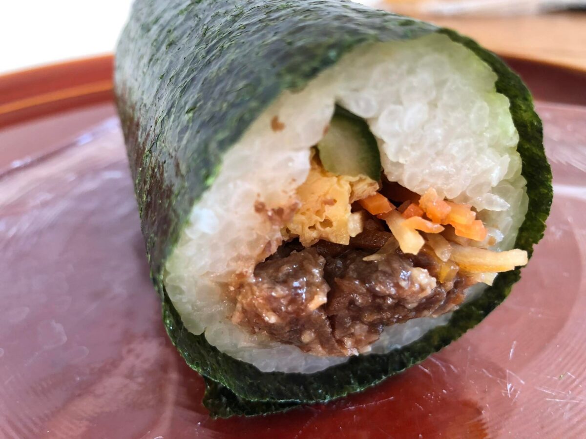 柿安監修黒毛和牛の牛すき恵方巻