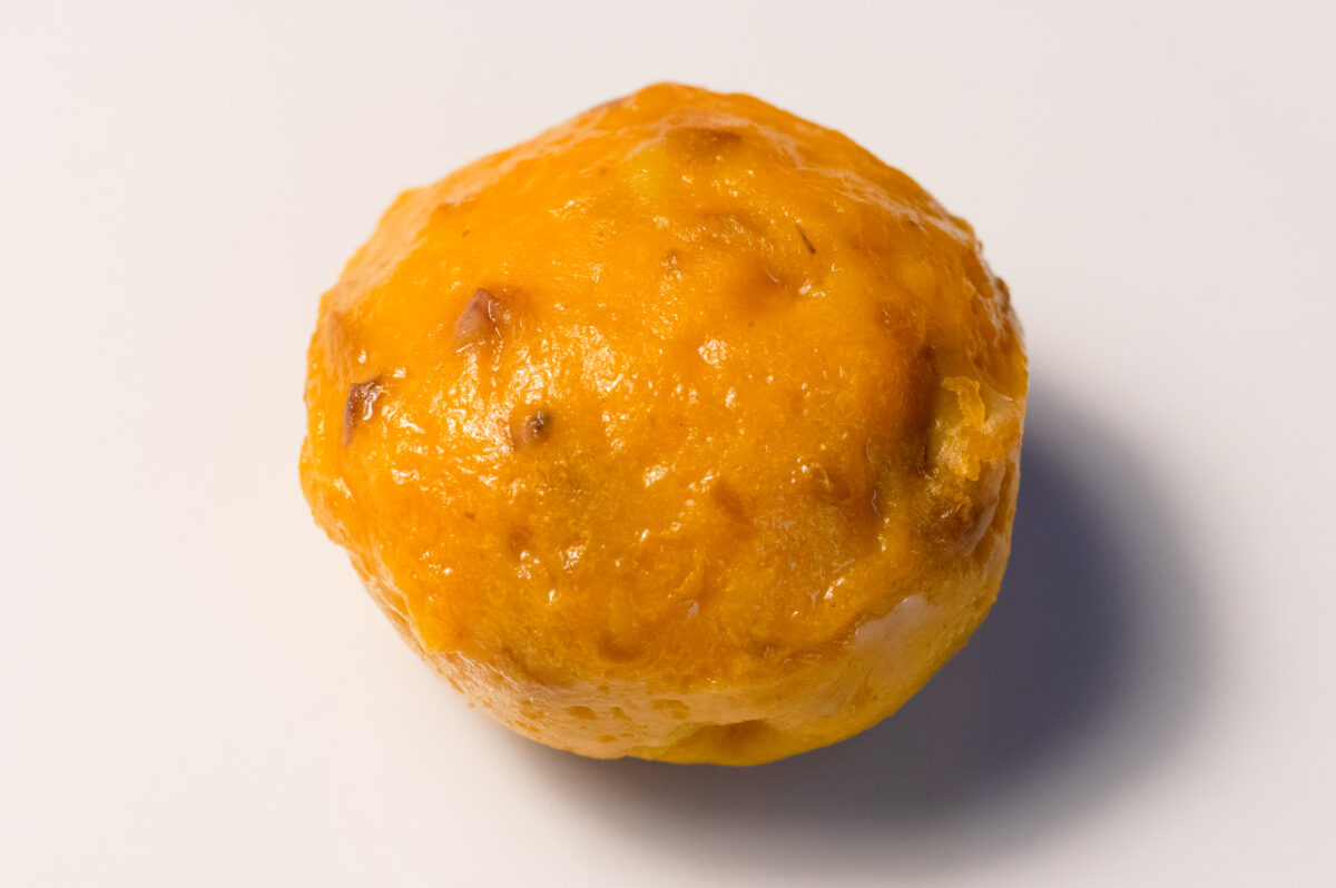 トリュフチョコみたいなさつま揚げ(栗かぼちゃ)