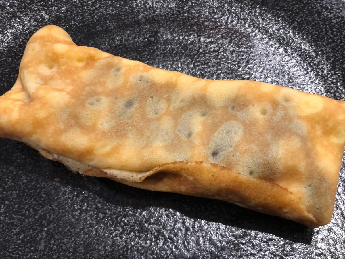 節分　チョコバナナクレープ