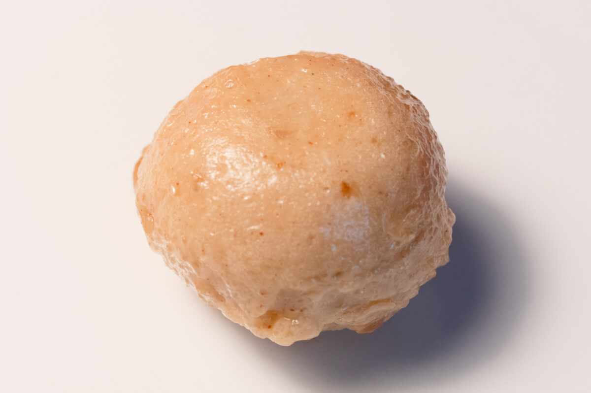 トリュフチョコみたいなさつま揚げ(ピーナッツバター)