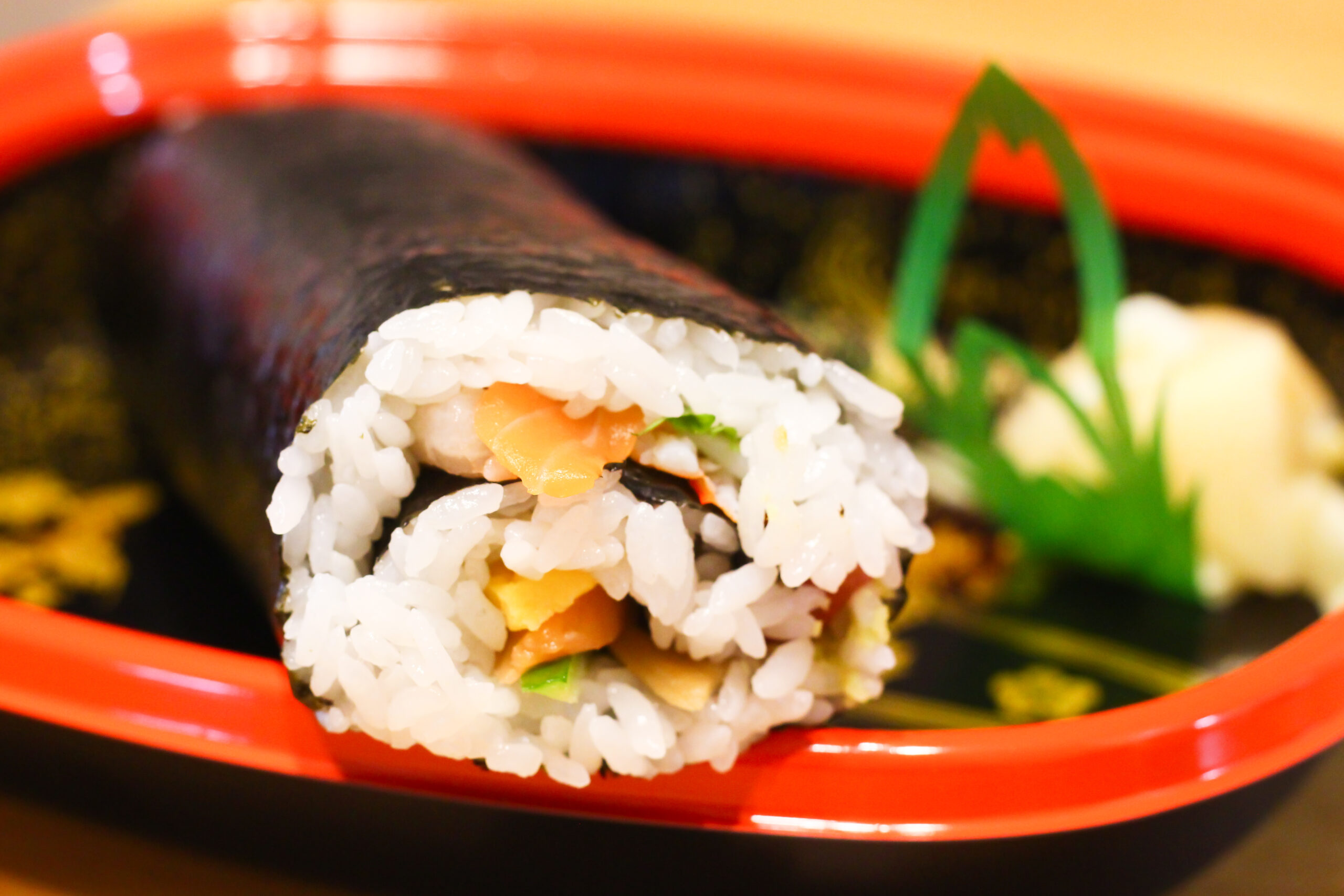 銀のさら恵方巻