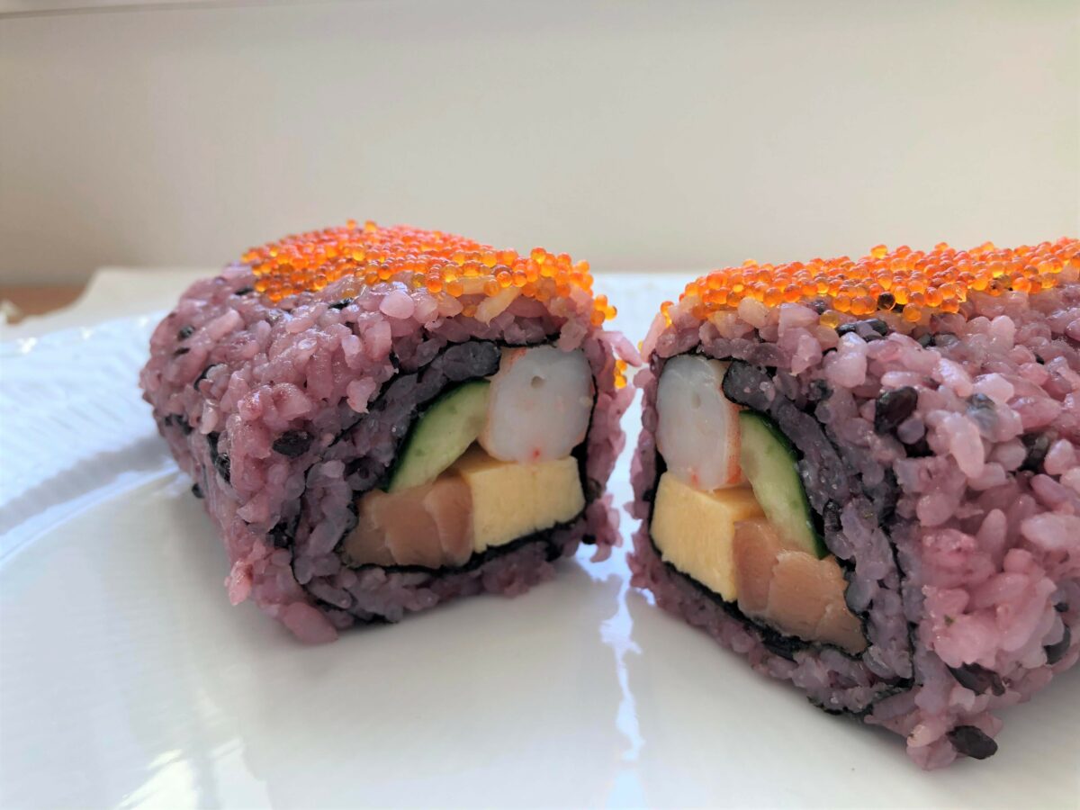 海老とサーモンの恵方巻