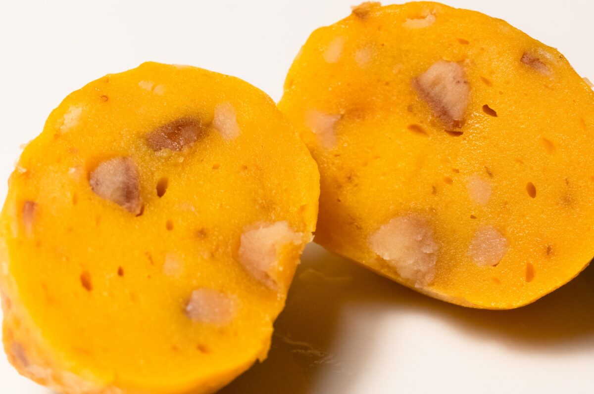 トリュフチョコみたいなさつま揚げ(栗かぼちゃ)