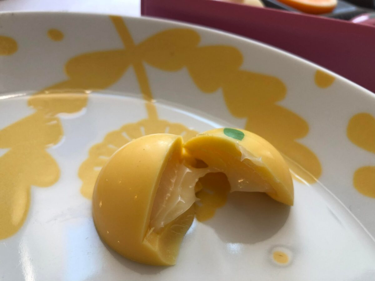 レモンのチョコレート