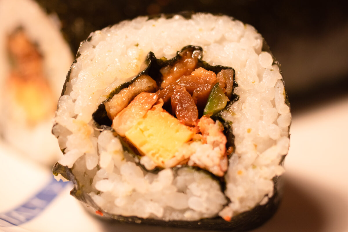 成城石井の恵方巻(煮穴子と本ずわい蟹の特上恵方巻)