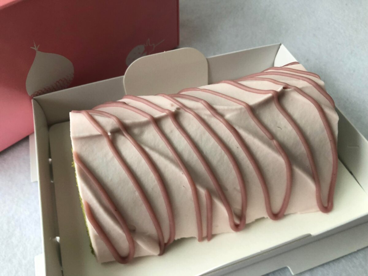 桜のチーズケーキ