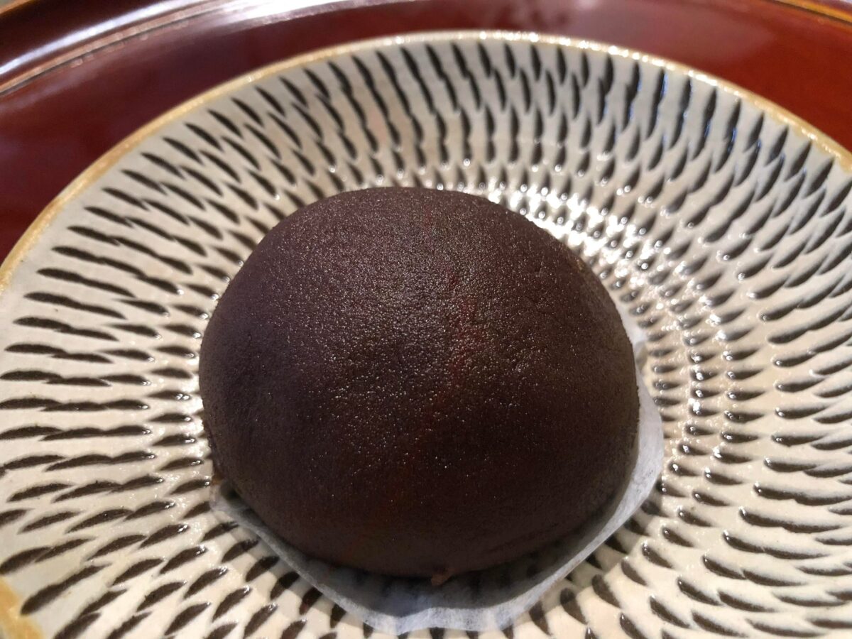 とらや　おはぎ　黒糖餡