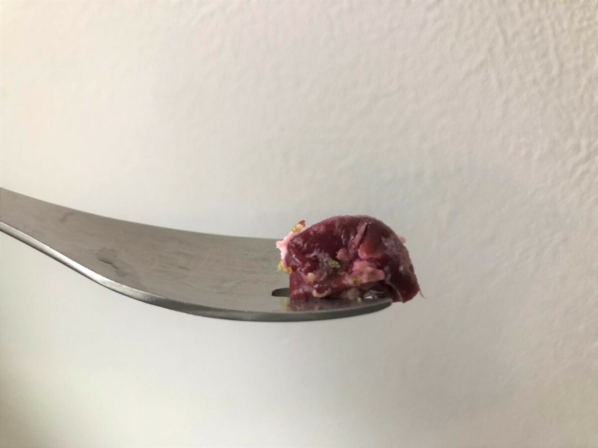 桜のチーズケーキ