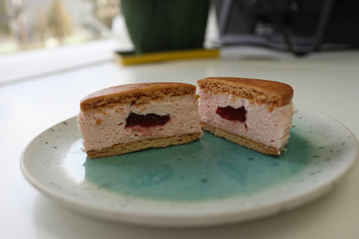 バタービスケットサンド あまおう苺