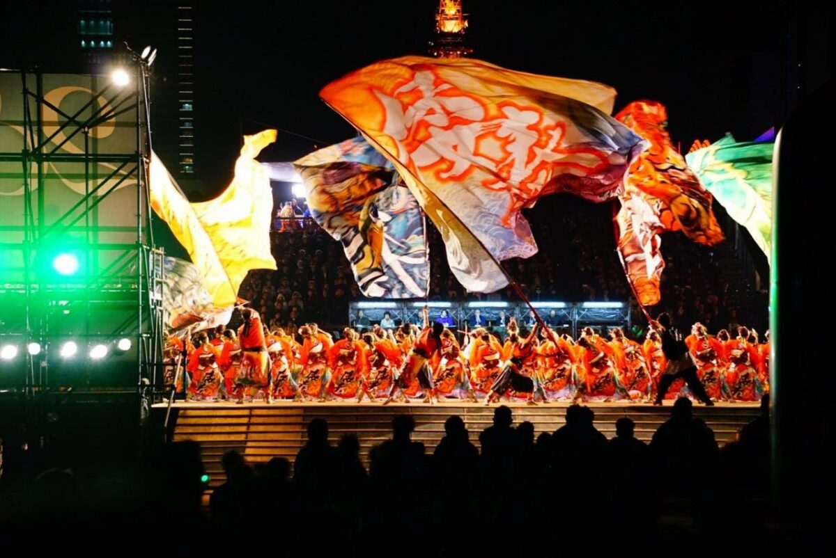 YOSAKOIソーラン祭りの様子