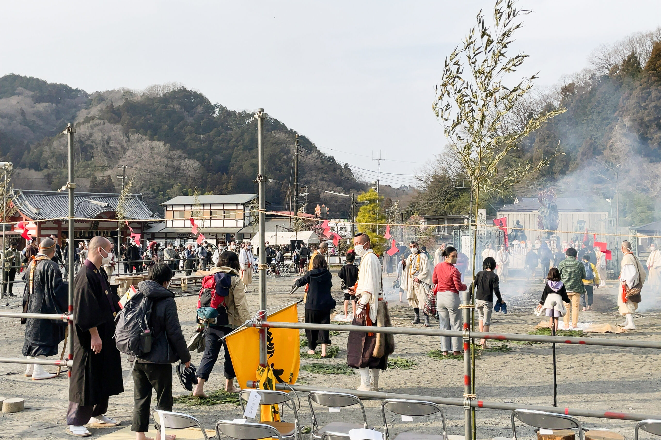 高尾山火渡り祭